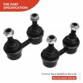A-premium 4pcs Sway Bar Links Outer Tie Rod Ends Compatible With Hyundai Elantra Dodge Avenger Stealth Chrysler Sebring