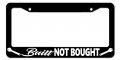 License Plate Frame For Built Not Bought Jdm Racing Drifting Hot Rod Car Truck Holder V5 Style-gd587-202 