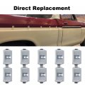 G-plus Truck Body Cab Bed Side Belt Molding Trim Clip 10pcs Compatible With 1973-1979 Ford F100 F150 F250 F350 Pickups