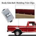 G-plus Truck Body Cab Bed Side Belt Molding Trim Clip 10pcs Compatible With 1973-1979 Ford F100 F150 F250 F350 Pickups