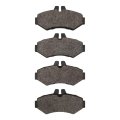 Front Disc Brake Pads For Freightliner Sprinter 3500 2002 2003 2004 2005 Semi Metallic Electronic Wear Sensor 17 8 Mm 0 70 In 