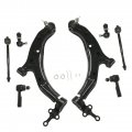 Tom 8pcs Front Lower Control Arm Kit For 2000-2006 Nissan Sentra 520-529 520-530