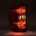 G-plus Tail Lights Assembly Pair Brake W Wiring Harness Taillights Compatible With Chevy Silverado 2014 2015 2016 2017 2019 Red