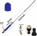 Nc 2021 Upgrade Extendable Hydro Jet Washer High Pressure Power Wand Water Hose With Nozzle Auto Watering Sprayer Flexible