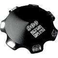 Joker Machine Billet Gas Cap Union Jack 900 Anodized Black For 01-15 Triumph Bonne 