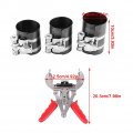 Qiilu Piston Ring Compressor Kit Service Tool Set Engine Ratchet Cleaning Expander