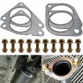 Exhaust Gasket Bolts Nuts Rebuild Kit Replacement For Infiniti 09-13 Rwd G37 And Awd G37x Applications