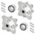 Caltric 2 Rear Wheel Hub With Bearing And Bolt Compatible Polaris Ranger 500 2x4 4x4 2006-2008