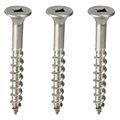 8 X 2-1 4 Deck Screws 316 Marine Grade Stainless Steel Square Drive Type 17 Wood Cutting Point Quantity 100 Size Number Long 
