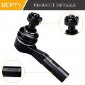 Ocpty New 2-piece Fit For 2006-2007 Chevrolet Colorado Gmc Canyon-2 Front Outer Tie Rod End Link