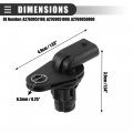Motoforti Camshaft Position Sensor For Mercedes-benz C300 2013 2014 Abs A2769051100 Black