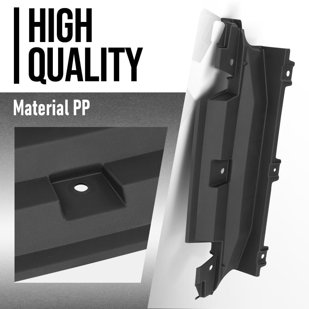 Front Lower Bumper Valance For Toyota 4runner 2014 2023 Without Chrome Trim Black Pp Material Part 5212935030 To1091100