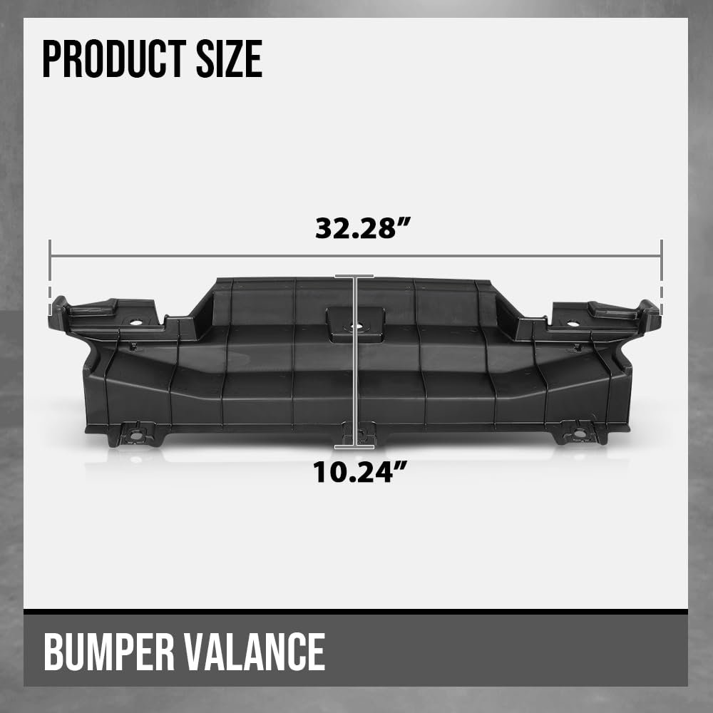 Front Lower Bumper Valance For Toyota 4runner 2014 2023 Without Chrome Trim Black Pp Material Part 5212935030 To1091100