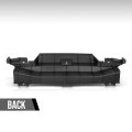 Front Lower Bumper Valance For Toyota 4runner 2014 2023 Without Chrome Trim Black Pp Material Part 5212935030 To1091100
