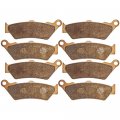 Niche Brake Pad Set For Harley-davidson Street 500 Bmw F650st K1600 Front Rear Ceramic 4 Pack