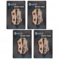 Niche Brake Pad Set For Harley-davidson Street 500 Bmw F650st K1600 Front Rear Ceramic 4 Pack