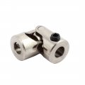 Uxcell 5 0mm To Inner Dia Rotatable Universal Steering Shaft U Joint Coupler 3pcs