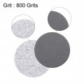 Uxcell 1-inch Hook And Loop Sanding Disc Wet Dry Silicon Carbide 800 Grit 50 Pcs