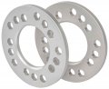 Jegs 5-lug Wheel Spacers 3 8 Thick 5 64a 78 18mm Center Bore Accepts Up To 1 2 A Stud Diameter Billet Aluminum Per Package Fits 