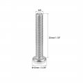 Uxcell M5x30mm Machine Screws Phillips Cross Pan Head Screw 304 Stainless Steel Fasteners Bolts 20pcs