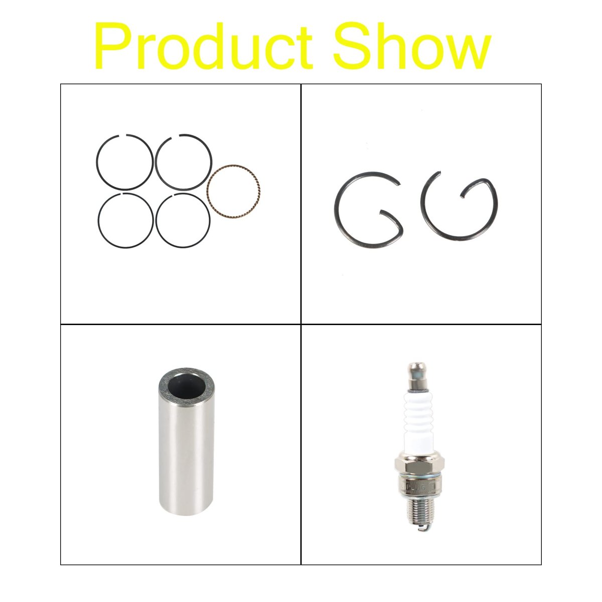 Piston Cylinder Top End Head Kit Gasket Replacement For Yamaha Yfm80