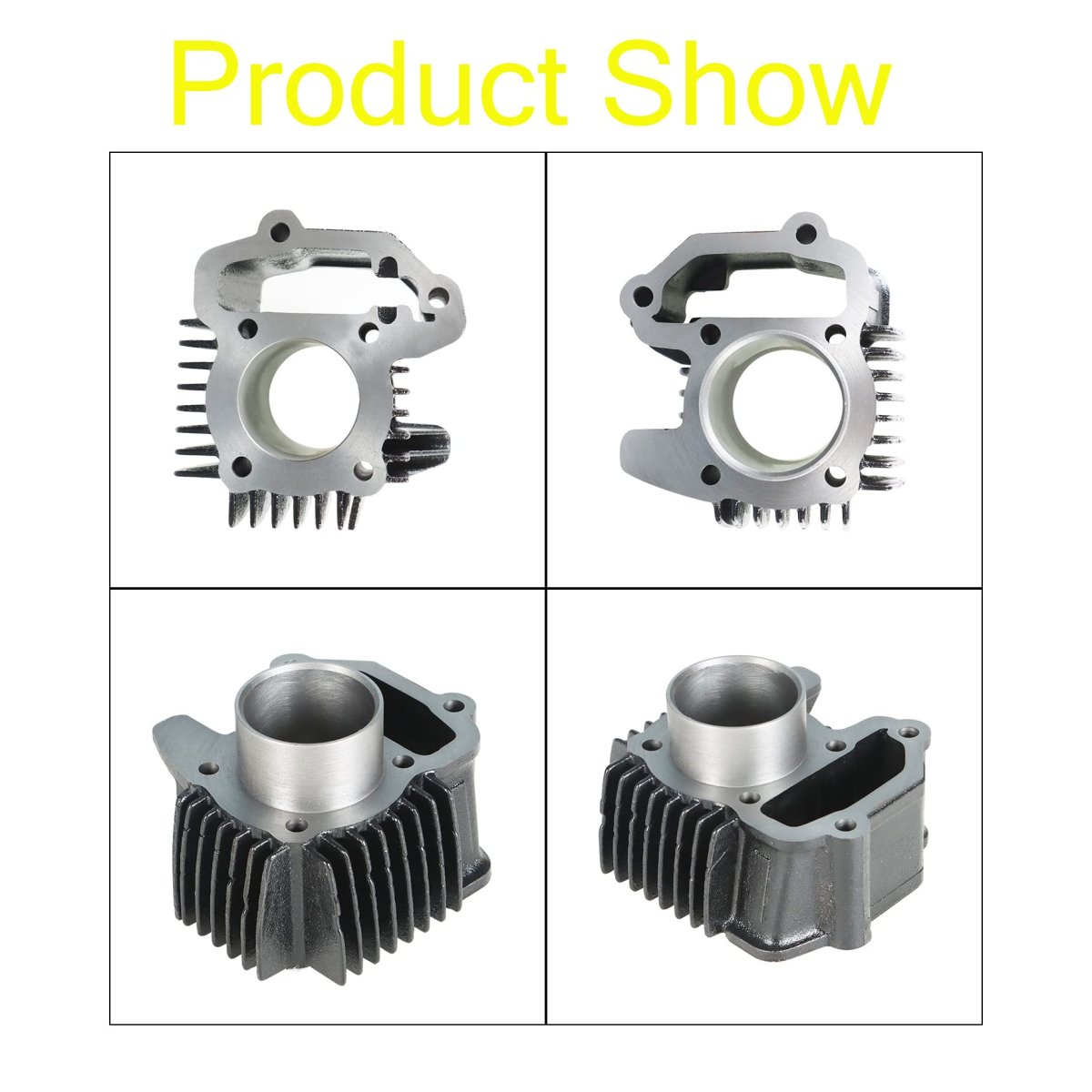 Piston Cylinder Top End Head Kit Gasket Replacement For Yamaha Yfm80