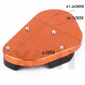 Cnc Sidestand Plate Kickstand Extension Pad For Ktm 125 200 390 Duke 2013 2015