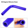 X Autohaux 16mm 0 63 Id 90 Degree Elbow Silicone Reducer Hose Pipe Bend Turbo Water Intercooler Blue