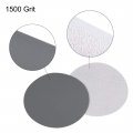 Uxcell 5 Inch Wet Dry Sanding Discs 1500 Grit Hook And Loop Disc Silicon Carbide Sandpaper 5pcs