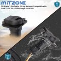 Mitzone Rv Blade 7-pin Trailer Wiring Harness Compatible With Ford F-150 2015-2020 Ranger 2019-2021