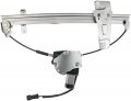 Front Left Driver Side Power Window Regulator With Motor Assembly For Jeep Grand Cherokee 2001 2004 Wj Series 2 Pin Plug