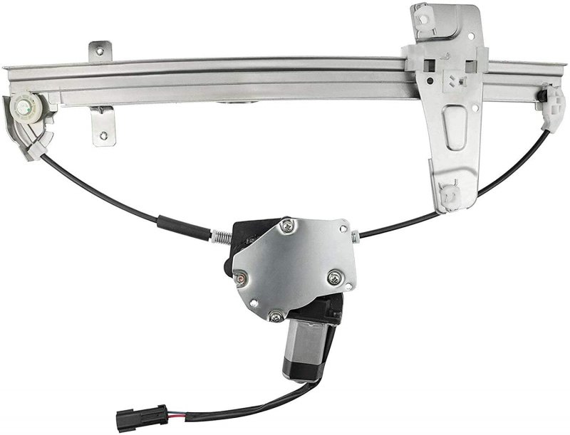 Front Left Driver Side Power Window Regulator With Motor Assembly For Jeep Grand Cherokee 2001 2004 Wj Series 2 Pin Plug