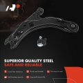 A-premium Set Of 2 Front Lower Control Arm Right Ball Joint Compatible With Volkswagen Jetta 1999-2005 Golf 1999-2006 Beetle