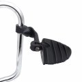 Httmt- Black 5 Long Footpeg Kit 1 25 Engine Guard Compatible With Kawasaki Vulcan Vn400 Vn800 P N Mt216-112-bk 312-g-bk