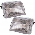 Epic Lighting Oe Style Replacement Headlights Assembly For Ford 1993-1997 Ranger Fo2502119 Fo2503115 F37z13008b F37z13008a Left 