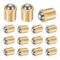 15pcs 304 Stainless Steel Ball Plunger 4mm Dia Catch Latch Smooth Push Fit Spring Precision Positioning End Force 10n For 