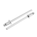 50pcs 1 8 X 4 304 Stainless Steel Countersunk Blind Rivet Open-end Type Rivets For Diy Sheet Metal Automotive Repairs Furniture 
