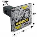 Wonder Woman Warrior Pattern Tow Trailer Hitch Cover Plug Insert