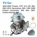 Carburetor Carb Fit For Polaris Atp Sportsman Scrambler Worker 500