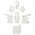 Hecasa Complete Replacement Plastic Kit Compatible With 2003-2007 Honda Cr85r White
