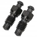 Bike Brake Bleeder Screw Easy Installation Removal Small Size High Strength Screws Fine Polishing For Mountain Black