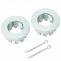 M Mati Front Rear Axle Nuts With Pins 2pcs For Honda Pioneer 700 500 520 2014-up Big Red 700 Muv700 2009-2013 1000 Talon
