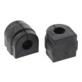 2001-2006 Bmw 325ci 330ci Stabilizer Bar Bushing Set Rubber Black 2 