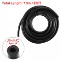 X Autohaux 1 4 25 Ft Car Fuel Hose Rubber Line For System Oils Ethanol