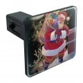 Christmas Holiday Santa Chimney Magic Tow Trailer Hitch Cover Plug Insert