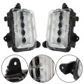 Pair Of Front Fog Light Replacement For 2019-2021 Sierra 1500 Gm1038258 Gm1039258 Right Left Side Driving Lamps Assembly 