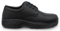 Sr Max Burke Men S Black Oxford Style Comp Toe Eh Security Friendly Slip Resistant Work Shoe 15 0 Ew 