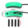 Httmt- Green Led Mirror Block Off Base Plates Compatible With 2011-2015 Kawasak Ninja Zx-10r P N Mt222-018a-green-nologo A