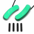 Httmt- Green Led Mirror Block Off Base Plates Compatible With 2011-2015 Kawasak Ninja Zx-10r P N Mt222-018a-green-nologo A