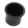 Red Hound Auto Center Console Front Cup Holder Insert 1989-1997 For Geo Tracker Liner Black Replacement 